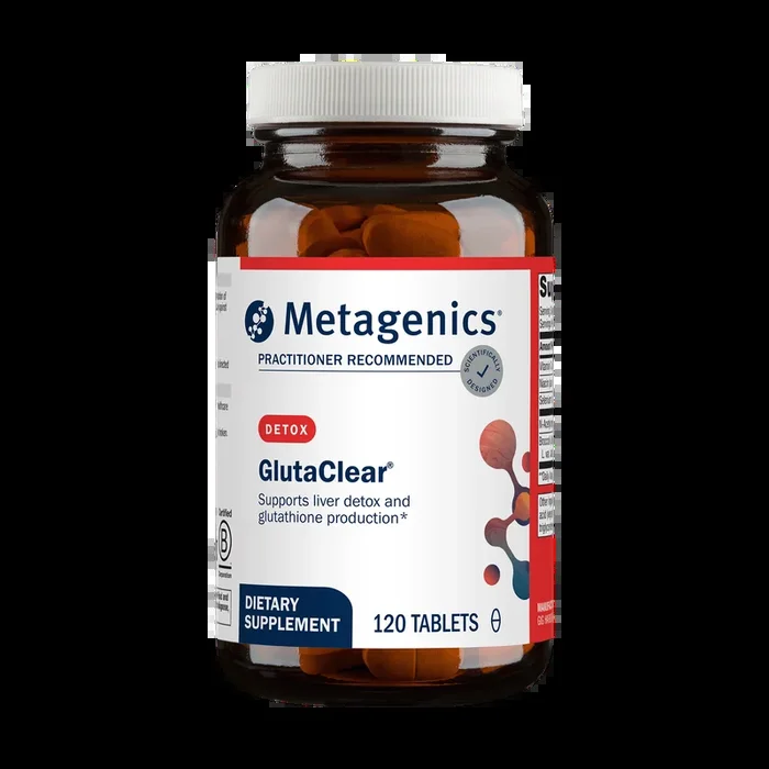GlutaClear 120 Tablets by Metagenics
