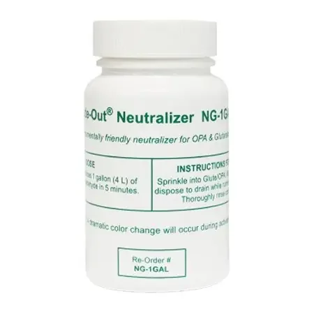Glute-Out – OPA / Glutaraldehyde Neutralizer RTU Powder 2 oz. Bottle Single Use – 610-1045