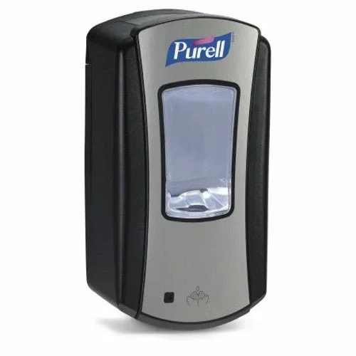 Gojo, Hand Hygiene Dispenser Purell LTX-12 Brushed Chrome / Black Plastic Motion Activated 1200 mL Wall M, Count of 4