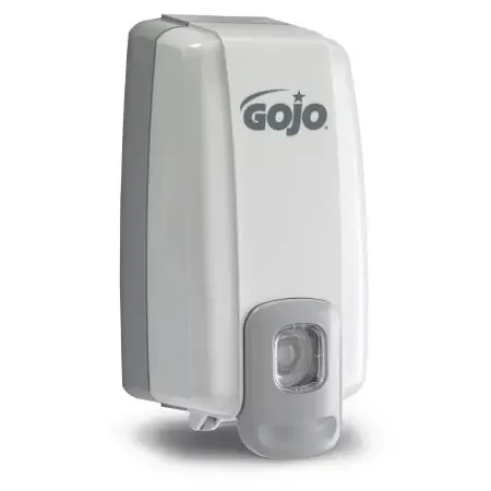 GOJO NXT Space Saver – Soap Dispenser Dove Gray Plastic Manual Push 1000 mL Wall Mount – 2130-06