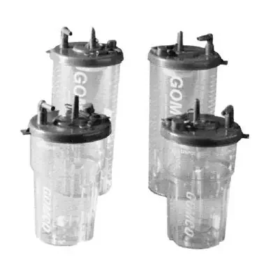 Gomco – Suction Collection Bottle Kit 1100 mL Snap-On Lid – 01-90-3696