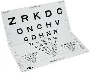 GOOD-LITE – Eye Chart Good-Lite 10 Foot Measurement Acuity Test – 735000