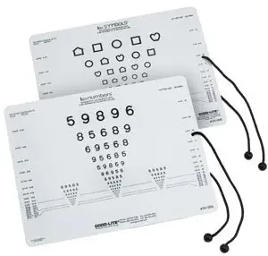GOOD-LITE – Eye Chart Good-Lite 16 Inch Measurement Acuity Test – 251000