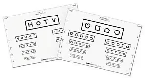 Good-Lite – Preschool Eye Test Chart 10 Foot Measurement Acuity Test – 250500