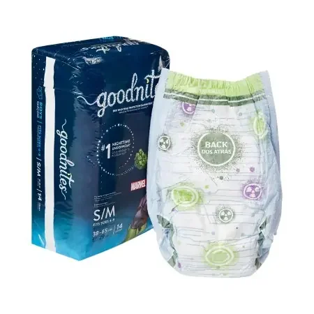 Goodnites – Male Youth Absorbent Underwear GoodNites Pull On with Tear Away Seams Small / Medium Disposable Heavy Absorbency – 41313