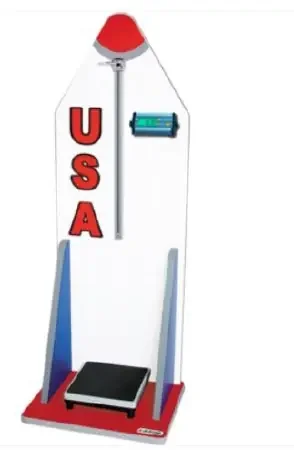Goodtime – Pediatric Scale Rocket Digital Scale 440 lbs. Red, White Battery Operated – 6-3