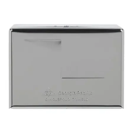 GP PRO – Paper Towel Dispenser Chrome Metal Manual Pull 500 Singlefold Towels Wall Mount – 56720