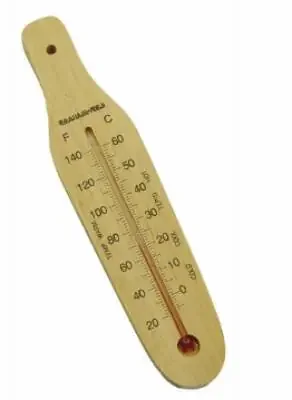 Grafco – Flat Bath Thermometer Fahrenheit / Celsius 20° to 140° (0° to +60°C) Without External Probe Wall Mount Does Not Require Power – 1537
