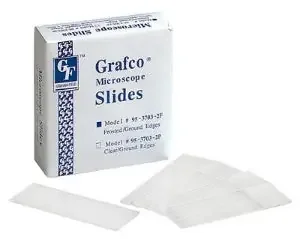 Grafco – Microscope Slide 1 X 3 Inch X 1.2 mm Frosted End – 3703-2F