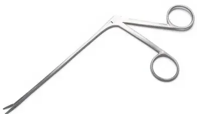 Grafco© – Forceps Hartmann-Alligator 5-1/4 Inch Length Finger Ring Handle Serrated Tip – 2802