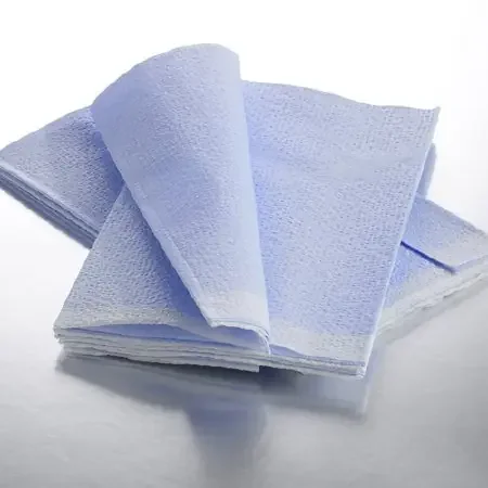 Graham Medical Products – Stretcher Sheet Flat Sheet 40 X 96 Inch Blue Tissue / Poly / Tissue Disposable – 70332N