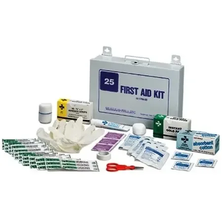 grahamfield – First Aid Kit 25 Person Weatherproof / Steel Case – 1799-25