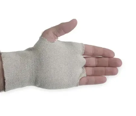 Grainger – Fingerless Glove Liner Powder Free Polyester / Cotton White One Size Fits Most – 2UUA3