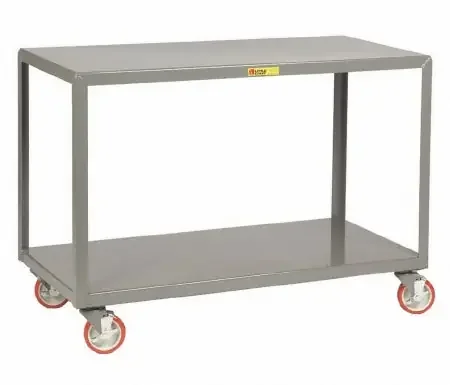 Grainger – Utility Cart Polyurethane 26 X 34-1/4 X 45 Inch 26 X 37-1/2 Inch – 1FD42