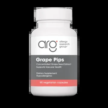 Grape Pips Proanthocyanidins 90 vcaps by Allergy Research Group