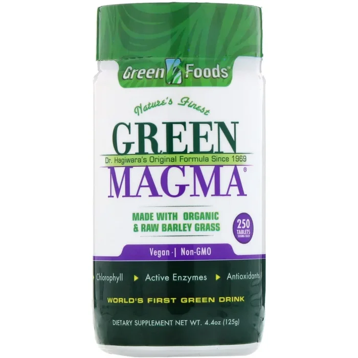 Green Foods, Green Magma USA Original, 250 Tablets