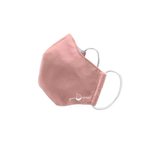 Green Sprouts, Coral Adult Small Reusable Face Mask, 1 Count