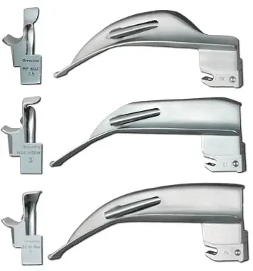 GreenLine – Laryngoscope Blade Macintosh American Type Size 3 Medium Adult – 5-5254-03