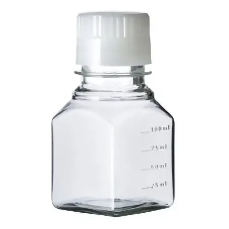 Greiner Bio-One – Media Bottle Square / Narrow Mouth PET 125 mL – 82051-494
