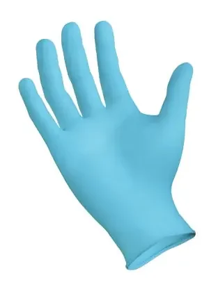 GripStrong – General Purpose Glove Small Nitrile Blue Beaded Cuff NonSterile – GSNF102