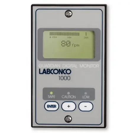 Guardian – Digital Airflow Monitor Kit 115V, 50/60Hz, LCD / LED Display For use with Protector Demonstration Hoods, Protector XVS Ventilation Stations and XPert Balance Enclosures – 3908800