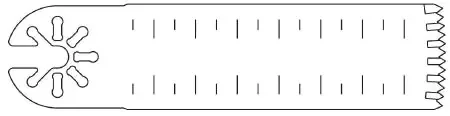 Hall – Saw Blade – 00507113400