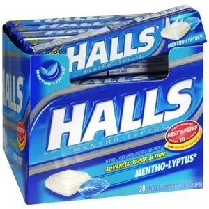 Halls – Cold and Cough Relief 6.5 mg Strength Lozenge 20 per Box – 31254662970