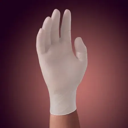 Halyard – Exam Glove Large NonSterile Vinyl Standard Cuff Length Smooth White Not Chemo Approved – 50033