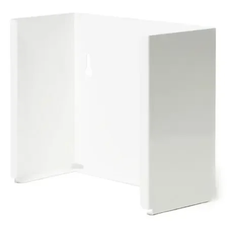 Halyard – PPE Dispenser Wall Mount 1-Box Capacity White 5 X 7.7 X 7.7 Inch Steel – 36727
