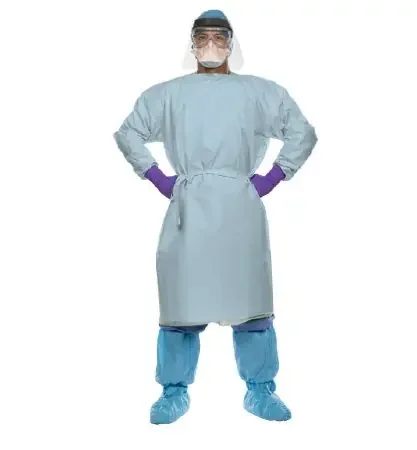 Halyard Chemo360 – Chemotherapy Procedure Gown One Size Fits Most Blue NonSterile ASTM F739-12 Disposable – 47346