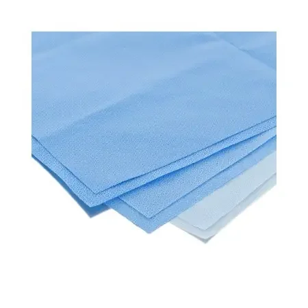 HALYARD* H400 – Sterilization Wrap Medium Blue 54 X 54 Inch Single Layer SMS Polypropylene Steam / EO Gas – 68254