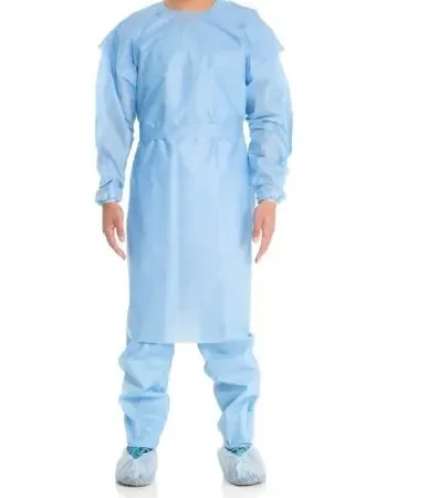 Halyard Tri-Layer – Protective Procedure Gown Large Blue NonSterile AAMI Level 1 Disposable – 54110