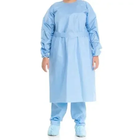 Halyard Tri-Layer – Protective Procedure Gown X-Large Blue NonSterile AAMI Level 3 Disposable – 54311