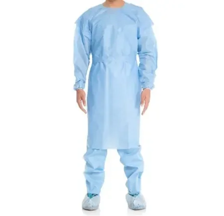 Halyard Tri-Layer – Protective Procedure Gown X-Large Yellow NonSterile AAMI Level 1 Disposable – 54101