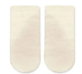 Hapad Medial / Lateral – Heel Wedge Pad One Size Fits Most Wool Felt White – 65444