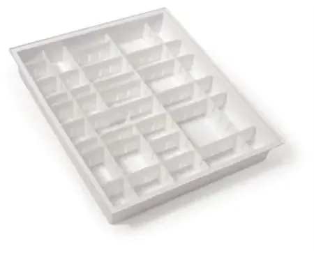 Harloff – Drawer Divider Tray Pack 1 Medical Cart Tray – 68630-P1