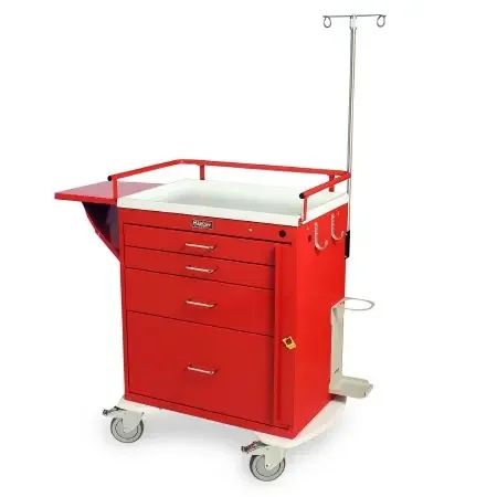 Harloff – Emergency Cart Steel 38.5 X 22 X 38 Inch Specify Color When Ordering 17 X 23 Inch – 6301