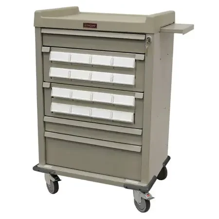 Harloff – Medication Cart Aluminum – AL16CS-5
