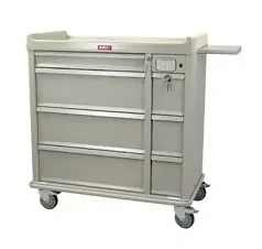 Harloff – Punch Card Medication Cart 23.5 X 43 X 45.75 Inch, 44 Inch Writing Surface – SL600PC-EKC