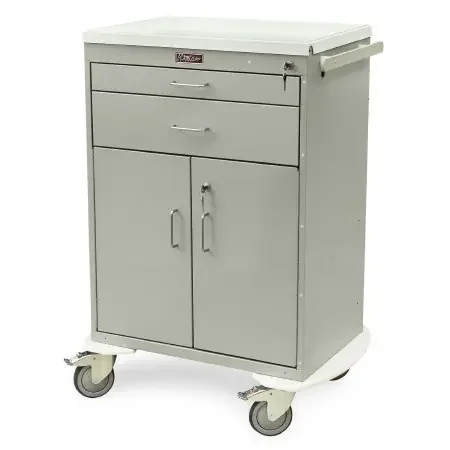 Harloff – Treatment Cart Steel 22 X 32 X 41.5 Inch 23 X 17 Inch Drawer, One 3 Inch, One 6 Inch – 6200