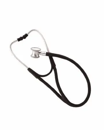 Harvey Elite – Cardiology Stethoscope Black 2-Tube 17 Inch Tube Double-Sided Chestpiece – 5079-122