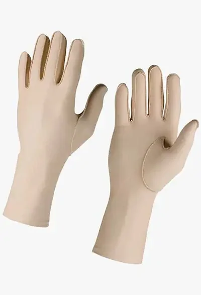 Hatch Edema Glove – Compression Gloves Full Finger Large Over-the-Wrist Length Left Hand Lycra – 24-8653L