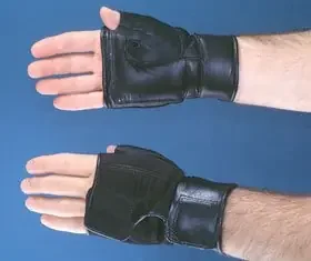Hatch Heavy-Duty – Push Glove Fingerless Large / X-Large Black Hand Specific Pair – 8309