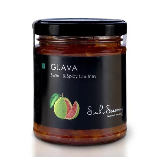 Hatty Naturals Guava Sweet & Spicy Chutney – 250 GM