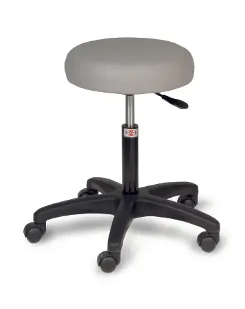 Hausmann Industries – Exam Stool Backless Pneumatic Height Adjustment 5 Casters Navy Blue – 2153-V19