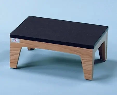 Hausmann Industries – Step Stool 1 Step Wood Frame 8 Inch Step Height – 2216