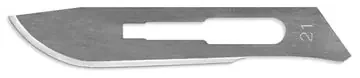 Havel‘s – Surgical Blade Carbon Steel No. 21 NonSterile Disposable Individually Wrapped – NS21