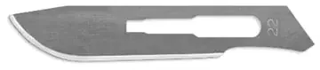 Havel‘s – Surgical Blade Carbon Steel No. 22 Sterile Disposable Individually Wrapped – SC22