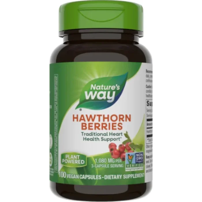 Hawthorn Berries 100 caps by Nature’s Way