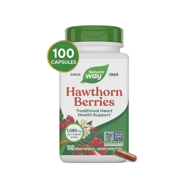 Hawthorn Berries 100 Caps
